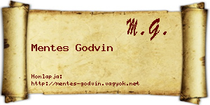 Mentes Godvin névjegykártya
